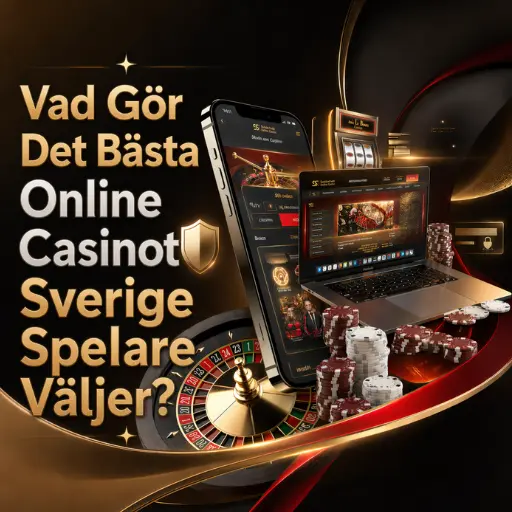 Vad Gör Det Bästa Online Casinot Sverige Spelare Väljer?