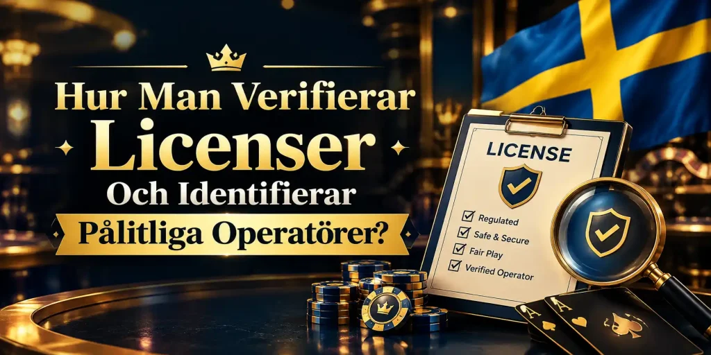 Hur Man Verifierar Licenser Och Identifierar Pålitliga Operatörer