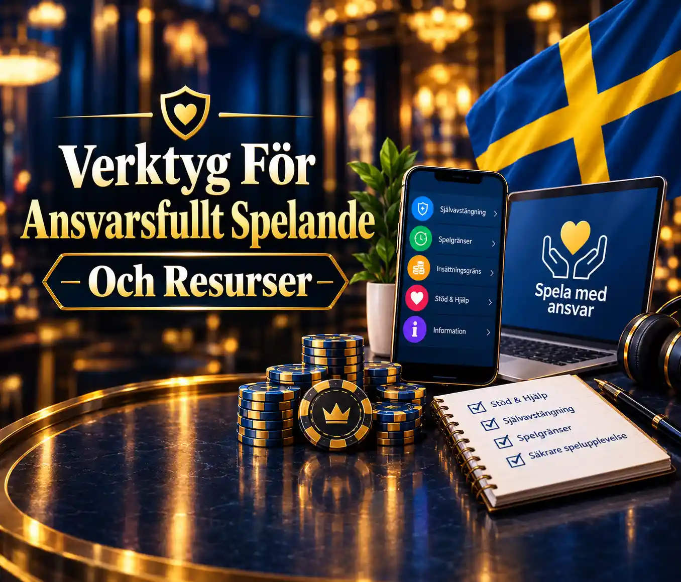 Verktyg För Ansvarsfullt Spelande Och Resurser